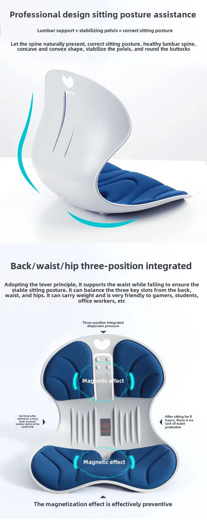 Set Coussins Ergonomiques Orthopédiques – Support Lombaire & Siège Memory Foam – VerticalKids